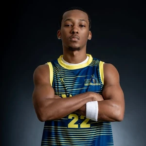 Brian Carey Jr., MAU Men’s Basketball player wearing jersey number 22