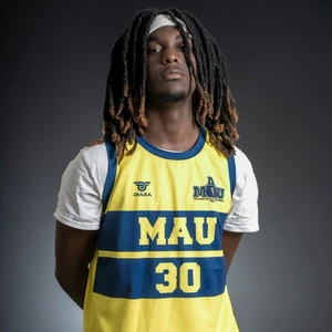 Aaron Bogan, MAU Men’s Basketball player wearing jersey number 30