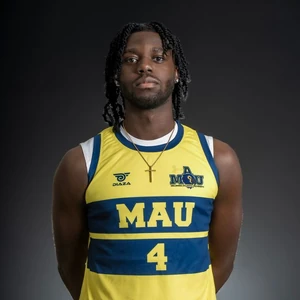 Zachary Reynolds, MAU Men’s Basketball player wearing jersey number 4