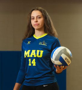 Evelyn  Csata-Udvarhelyi - MAU Women’s Volleyball Team (Millennia Atlantic University)