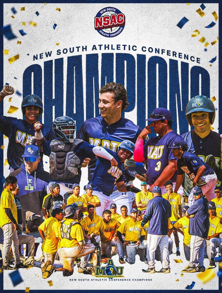 MAU Baseball Wins Conference Championship